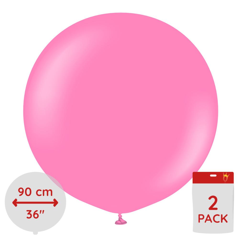 Latexballoons - Queen Pink 90 cm 2-pack