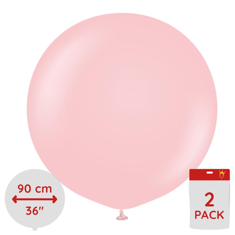 Latexballoons - Macaron Pink 90 cm 2-pack
