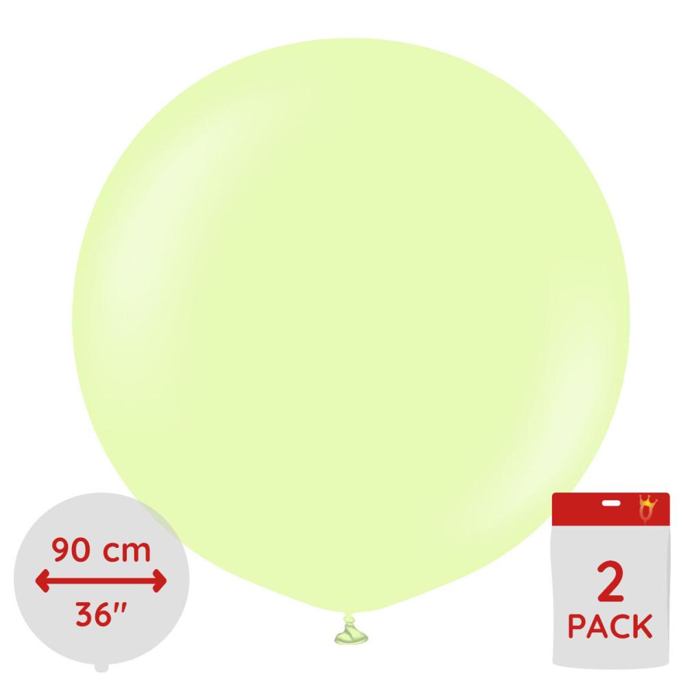Latexballoons - Macaron Pistachio 90 cm 2-pack