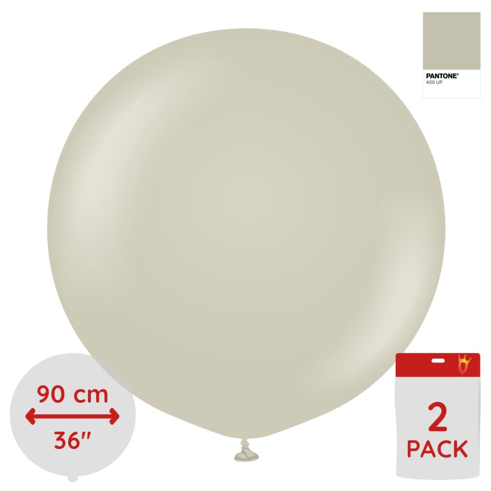 Latexballoons - Stone 90 cm 2-pack