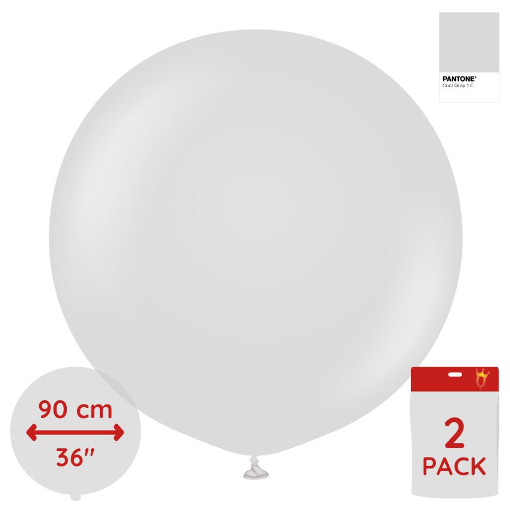 Latexballoons - Smoke 90 cm 2-pack