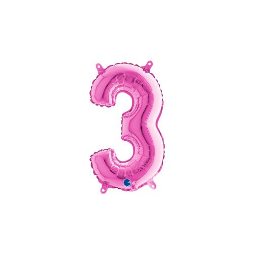 Ballongsiffra - Tre Rosa 35 cm