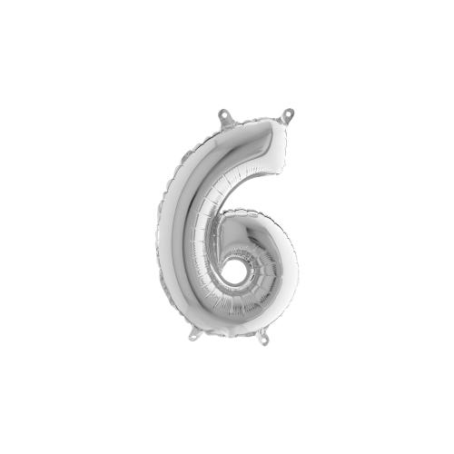 Ballongsiffra - Sex Silver 35 cm