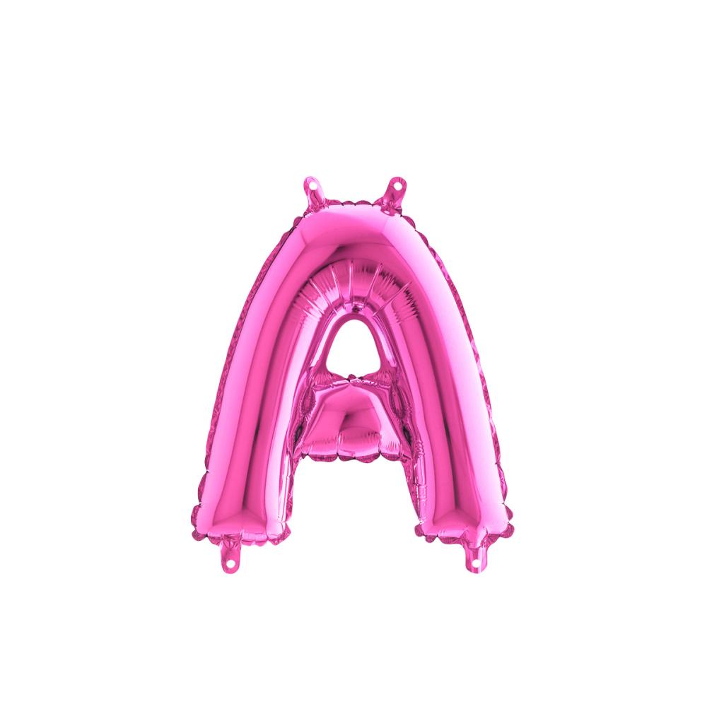 Bokstavsballong - A Rosa 35 cm