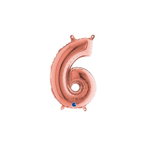 Ballongsiffra - Sex Rose Gold 35 cm