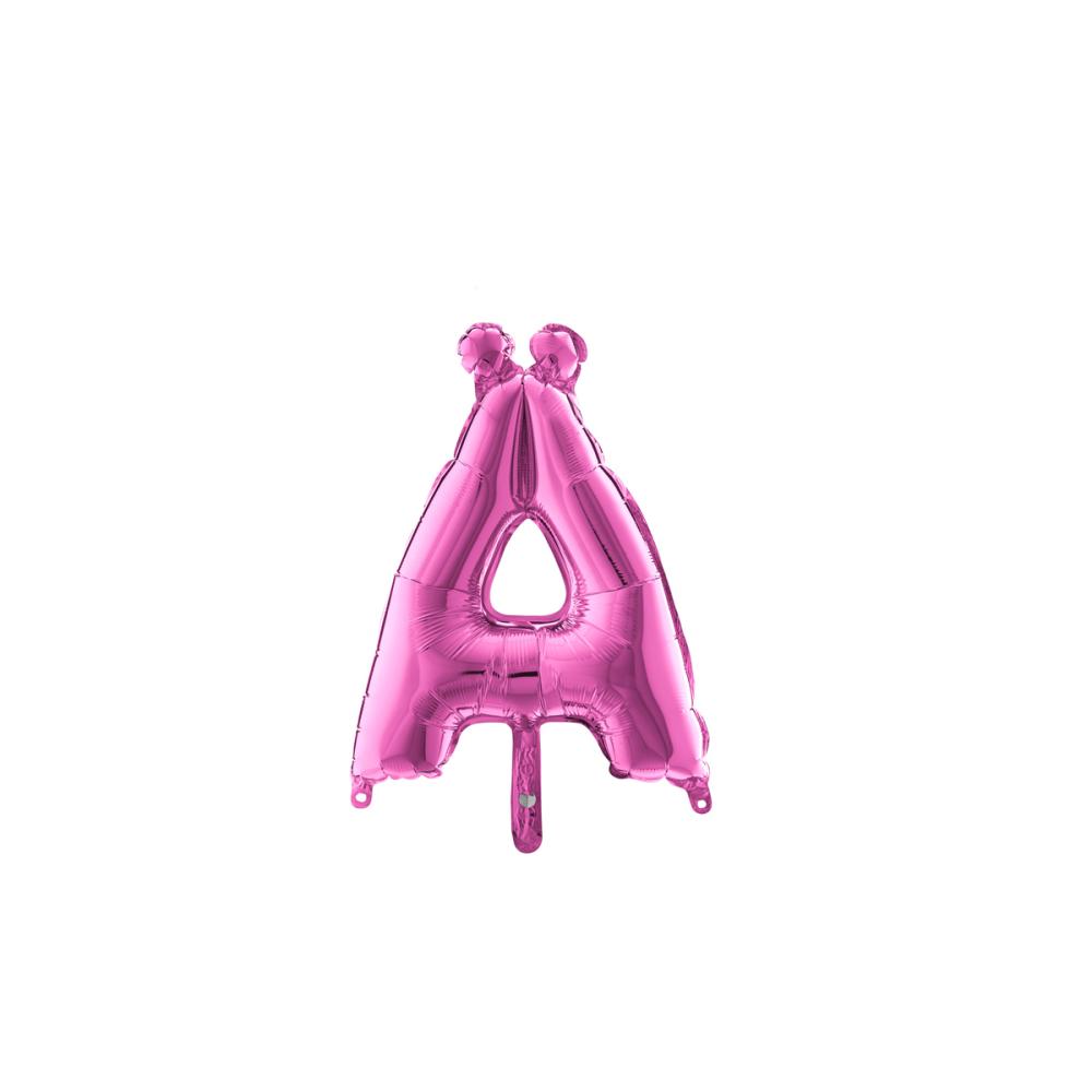 Bokstavsballong - Ä Rosa 35 cm