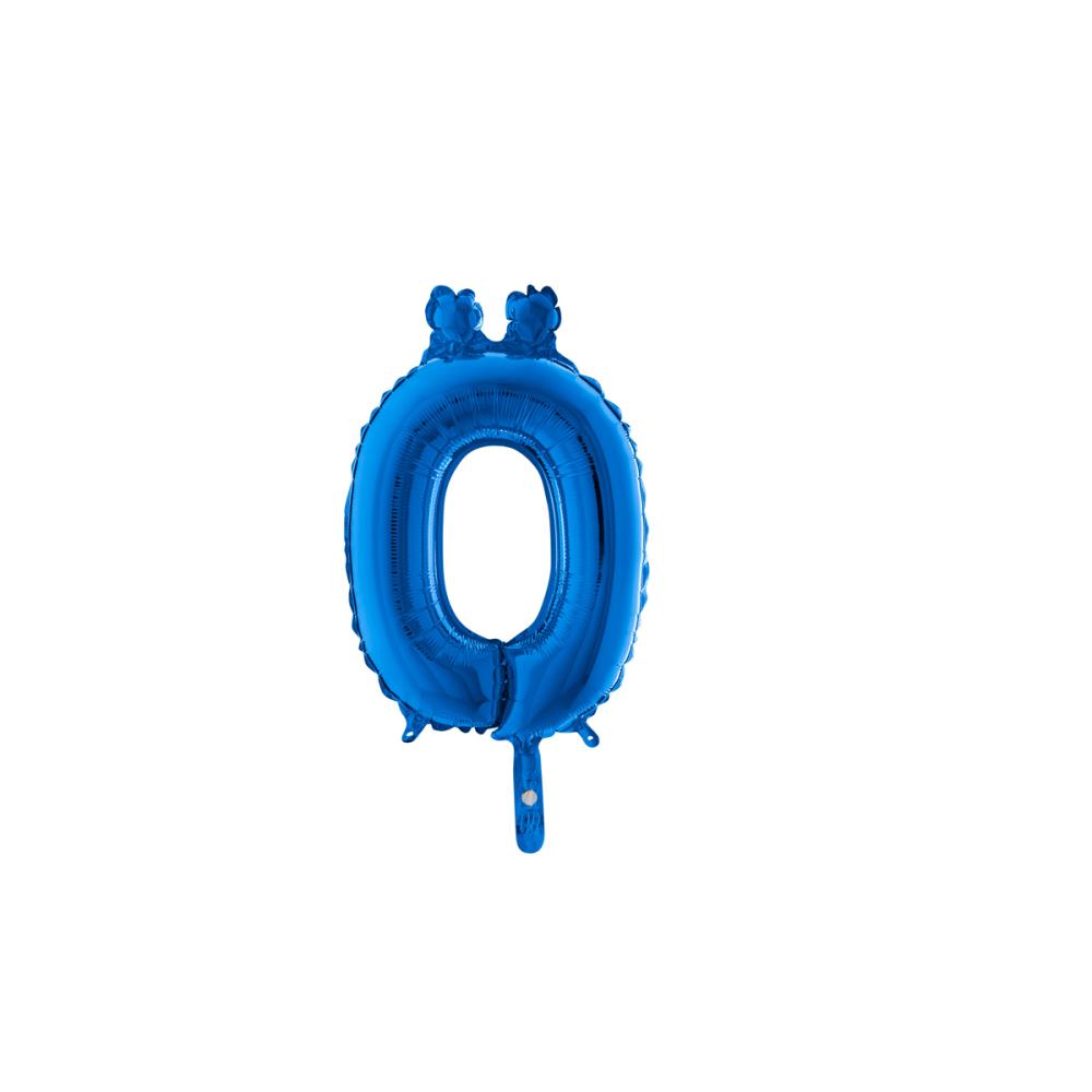 Bokstavsballong - Ö Blå 35 cm