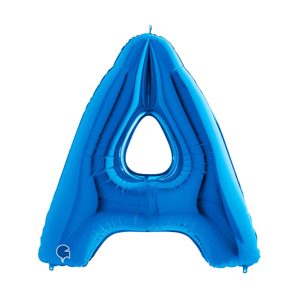 Bokstavsballong - A Blå 100 cm