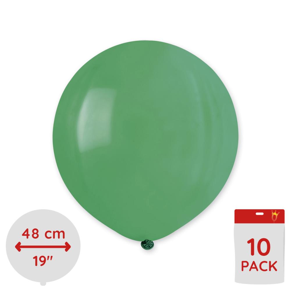 Latexballonger - Gröna  48 cm 10-pack