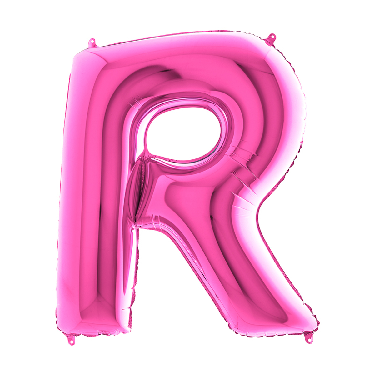 Bokstavsballong - R Rosa 100 cm