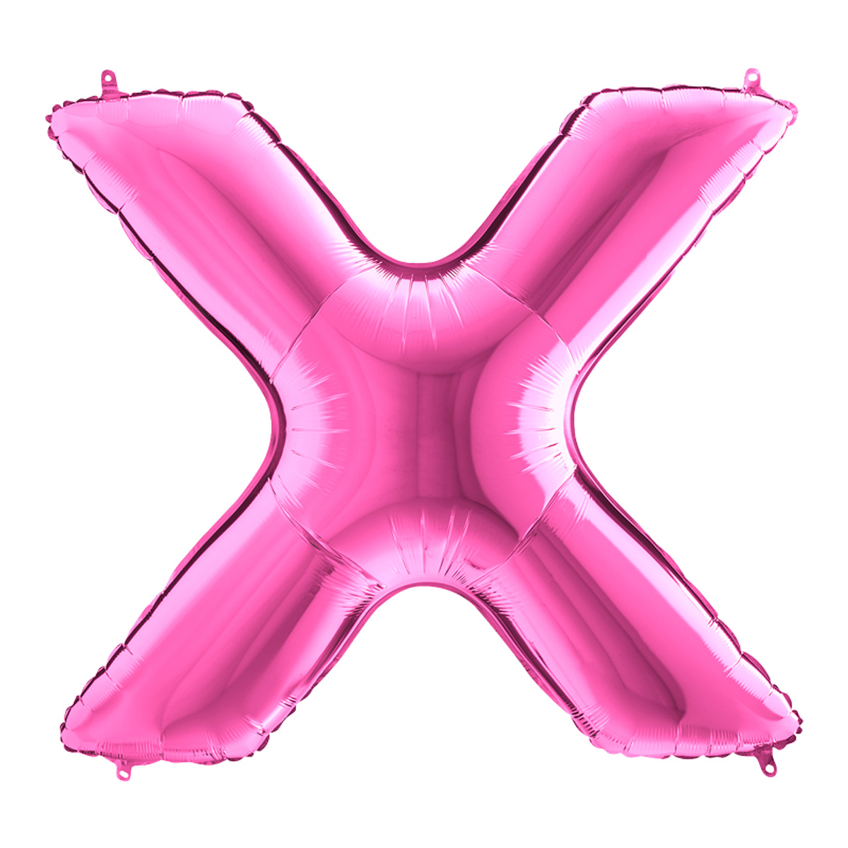Bokstavsballong - X Rosa 100 cm