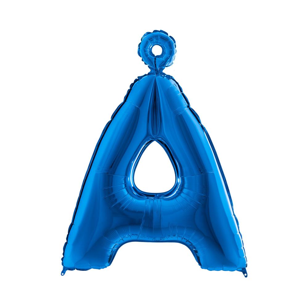 Bokstavsballong - Å Blå 100 cm