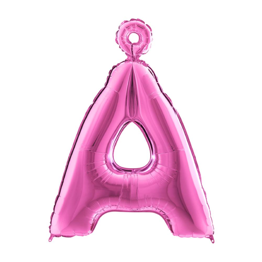 Bokstavsballong - Å Rosa 100 cm