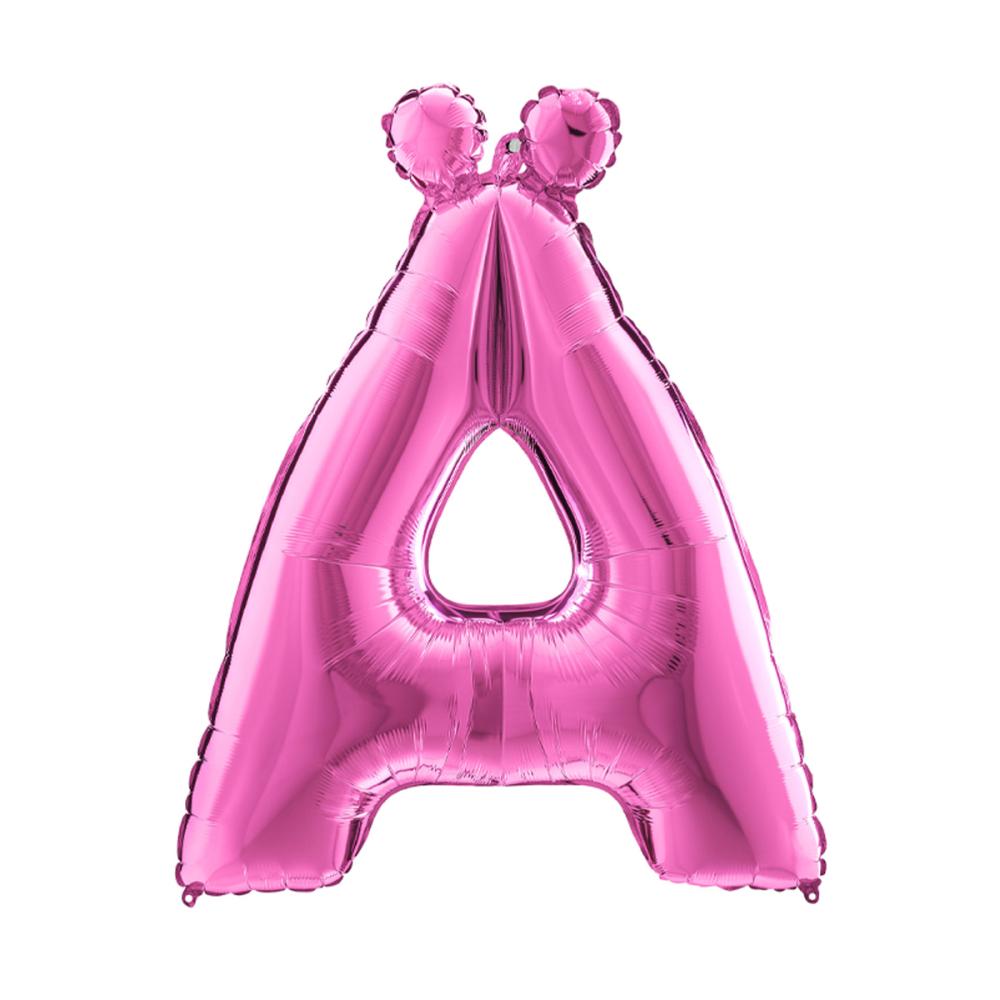 Bokstavsballong - Ä Rosa 100 cm
