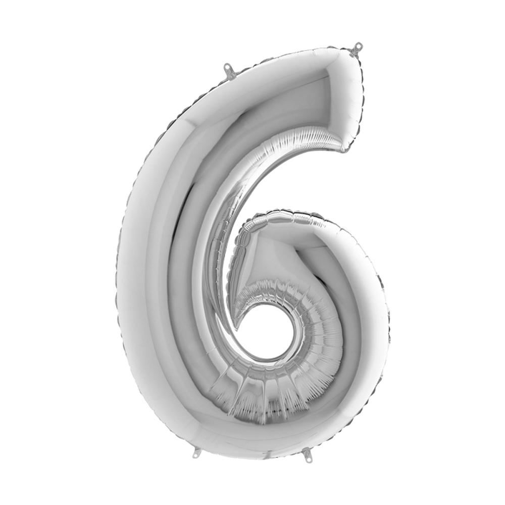 Ballongsiffra - Sex Silver 100 cm