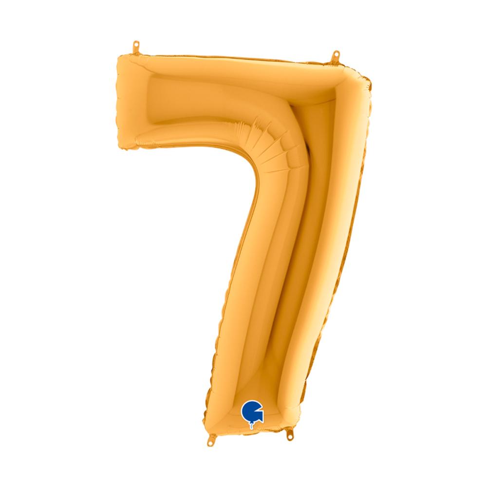 Ballongsiffra - Sju Guld 100 cm