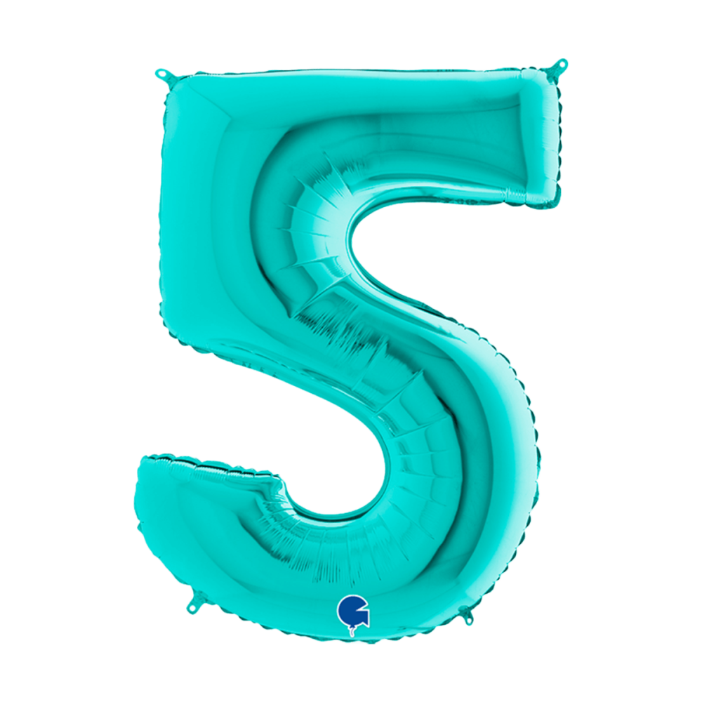 Ballongsiffra - Fem Tiffany 100 cm