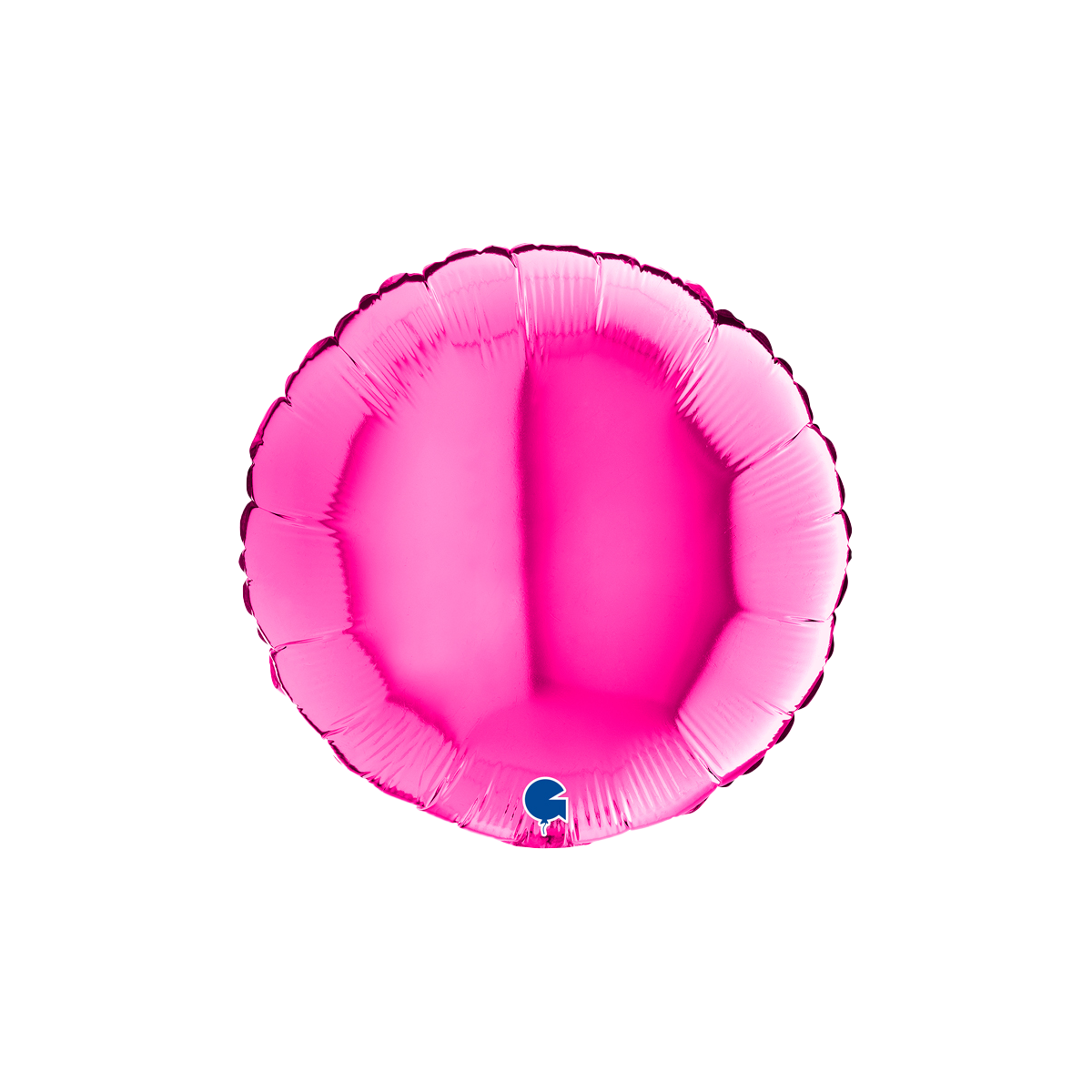 Folieballong - Rund Magenta 45 cm