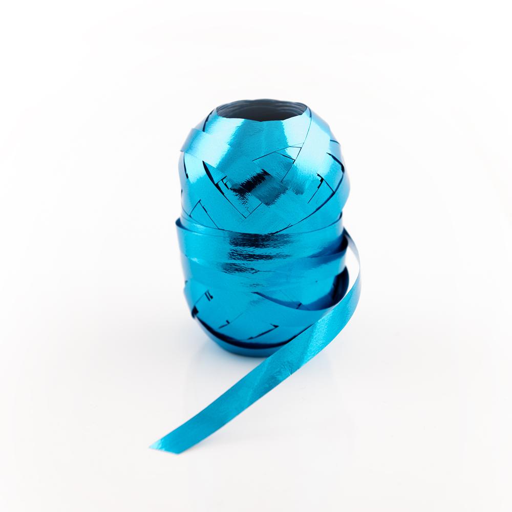 Ballongsnöre - Metallic Blått 20 m * 7 mm