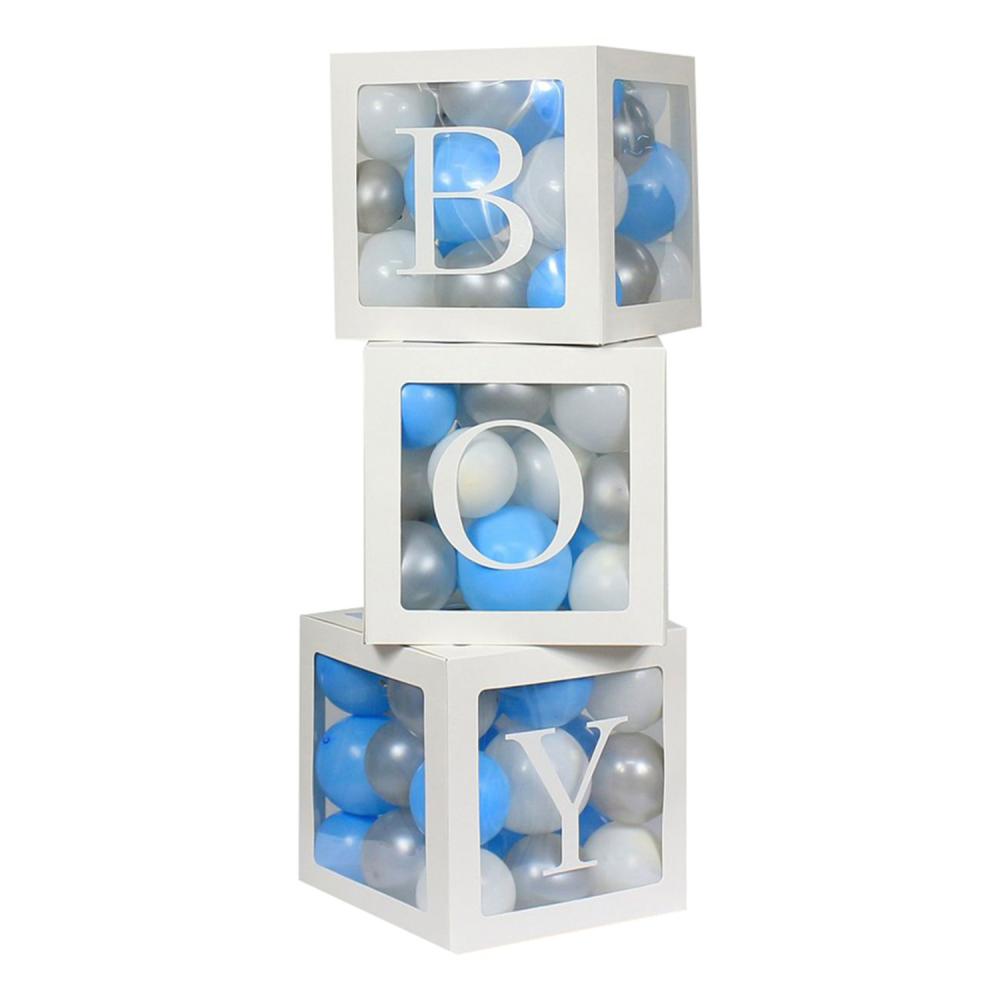 Ballongboxar - BOY - 8-pack