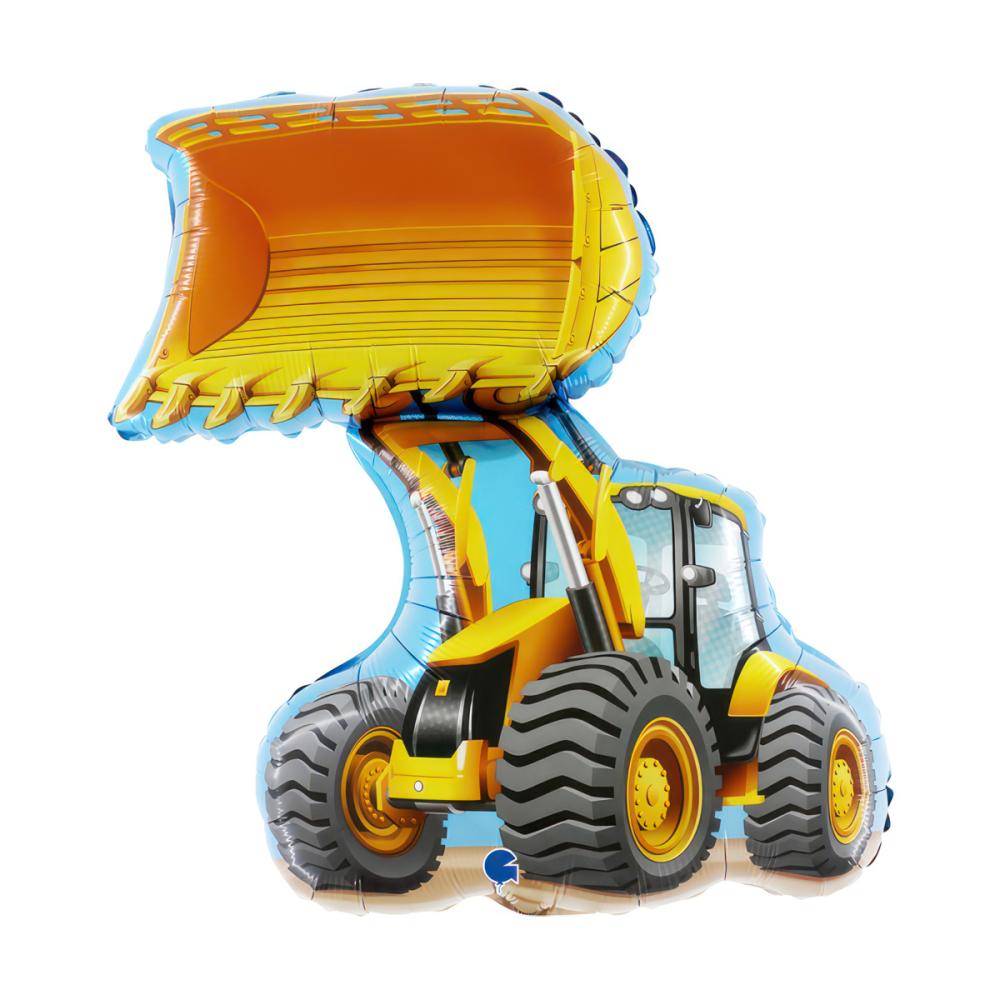 Folieballong - Bulldozer Shape 62 cm