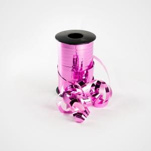 Ballongsnöre - Metallic Rosa 250 m * 10 mm