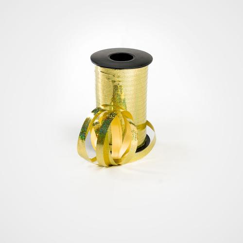 Ballongsnöre - Glitter Gold 250 m * 10 mm