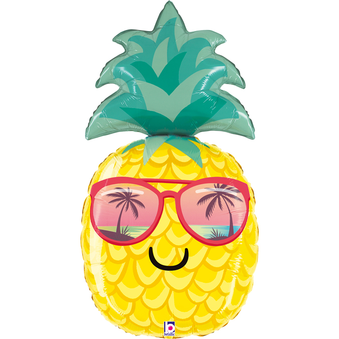 Folieballong - Summer Pineapple 76 cm