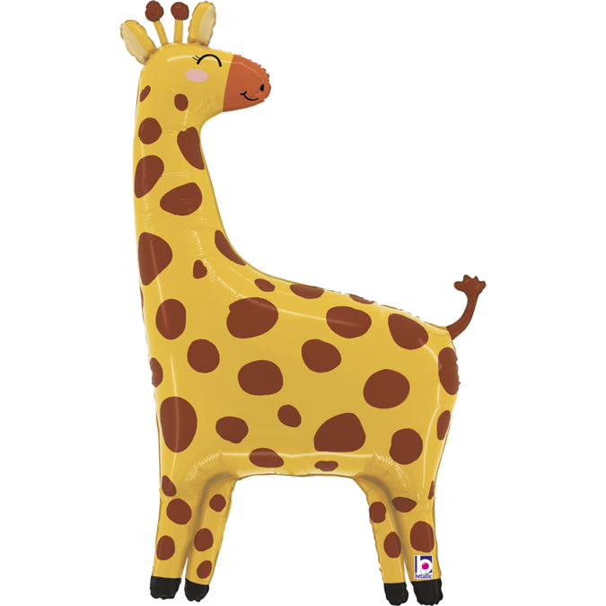 Folieballong - Jungle Giraffe Shape 99 cm
