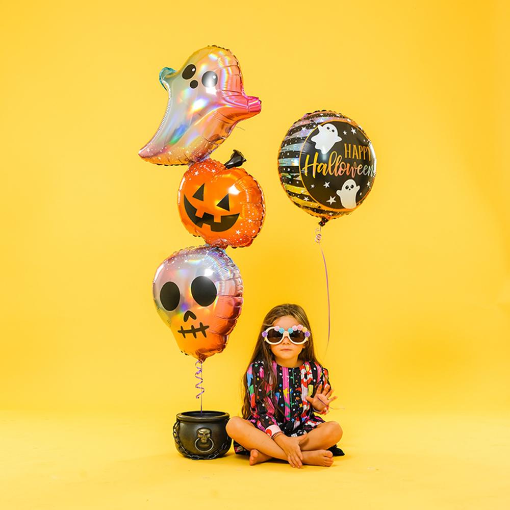 Folieballong - Opal Pastel Halloween Trio