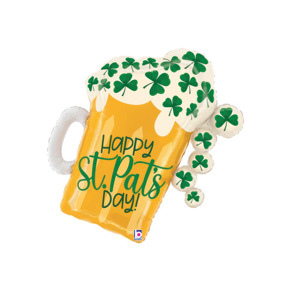 Folieballong - St.Pats Beer Single Pack