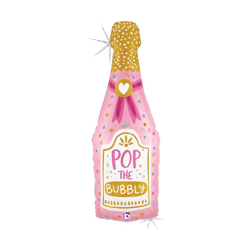 Folieballong - Bubbly Champagne Bottle 91 cm