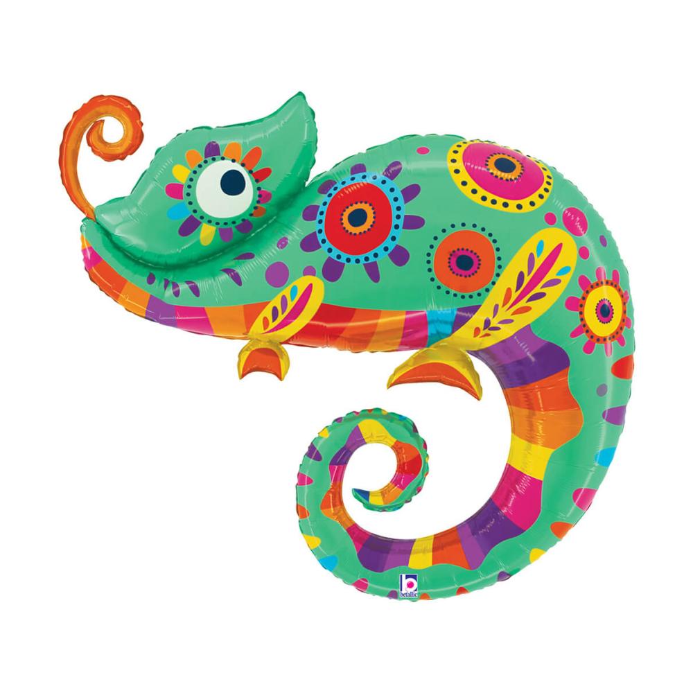 Folieballong - Festive Chameleon