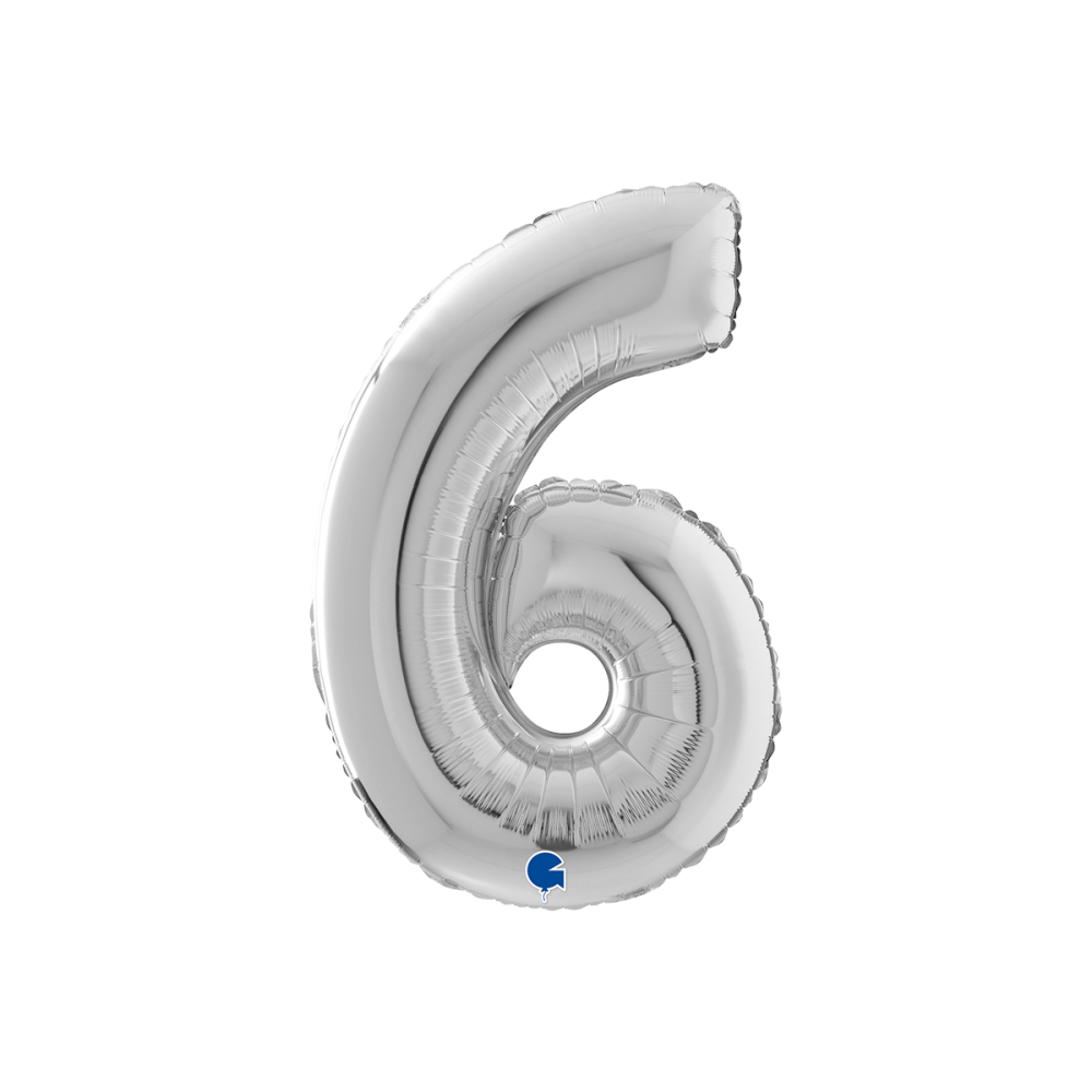 Ballongsiffra - Sex Silver 66 cm