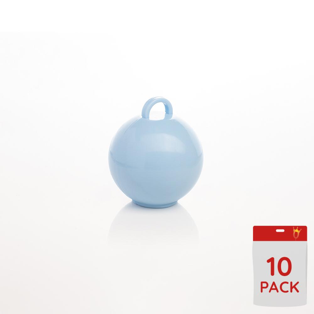 Bubble Weights - Baby Blue 75g 10-pack