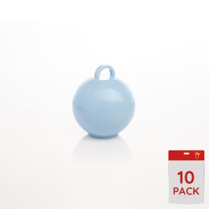 Bubble Weights - Baby Blue 75g 10-pack