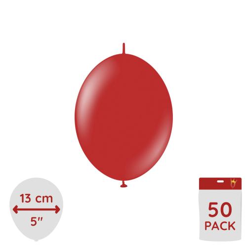 Latexballoons - K-Link Red 13 cm 50-pack