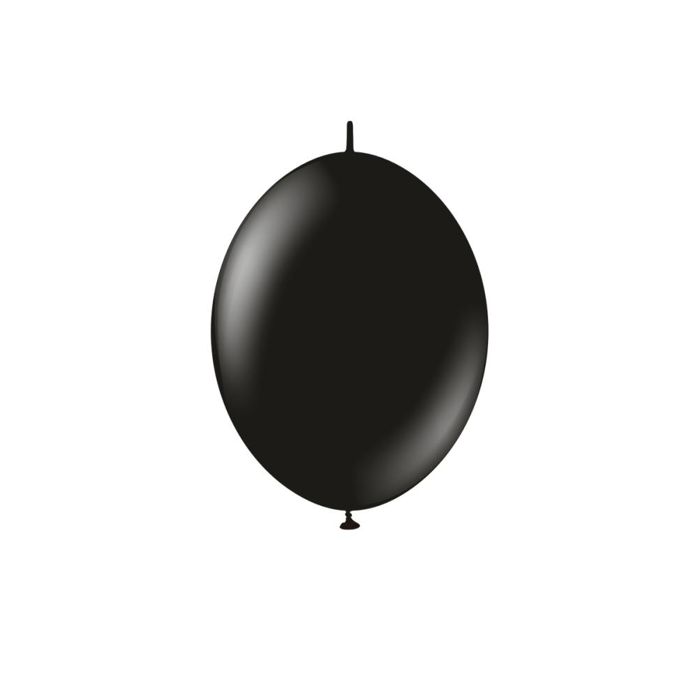Latexballoons - K-Link Black 13 cm 50-pack