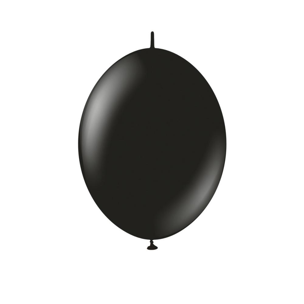 Latexballoons - K-Link Black 30 cm 25-pack