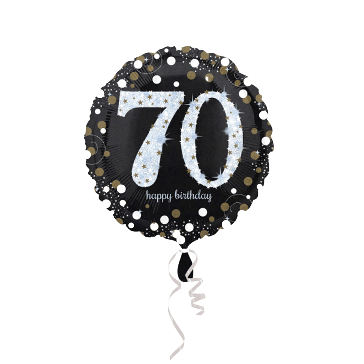 Folieballong - Sparkling Birthday 70