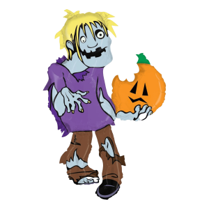 Folieballong - Zombie Shape 117 cm