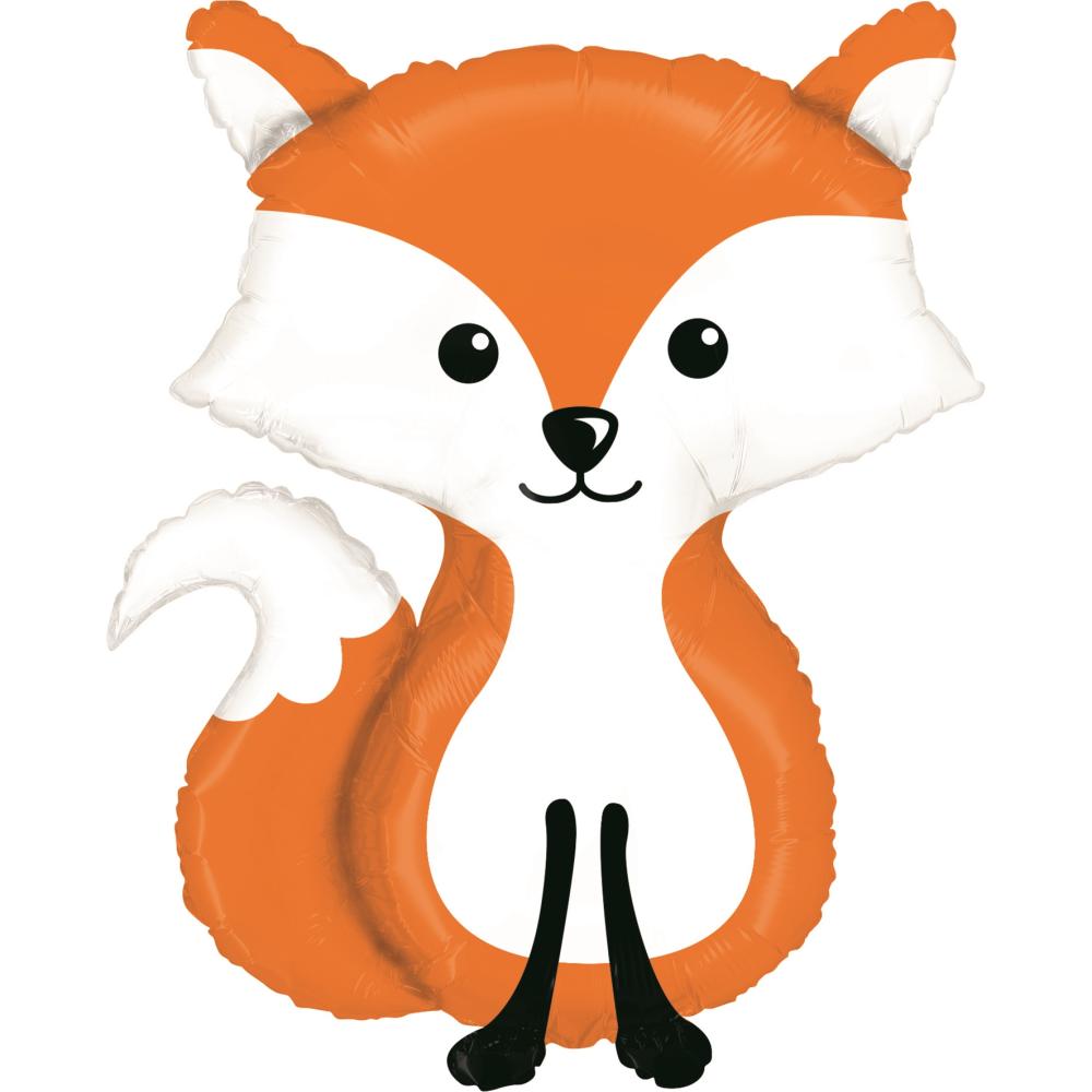 Folieballong - Woodland Fox 91 cm