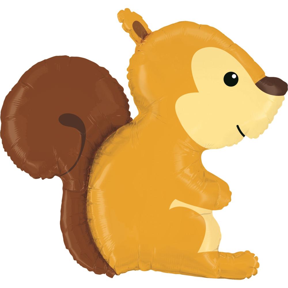 Folieballong - Woodland Squirrel 91 cm