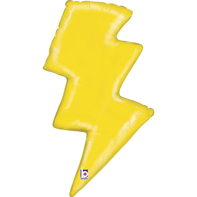 Folieballong - Lightning Bolt 91 cm