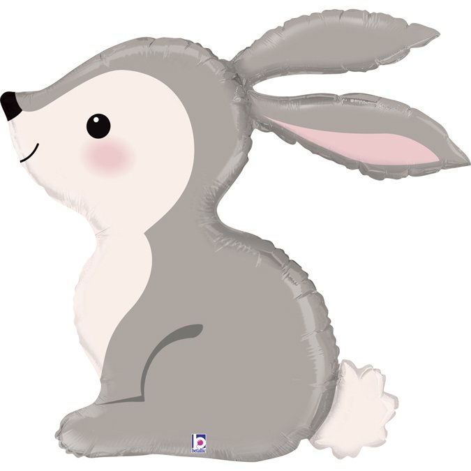 Folieballong - Woodland Bunny Shape 91 cm
