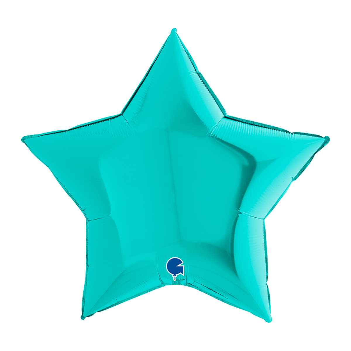 Folieballong - Stjärna Vit 91 cm
