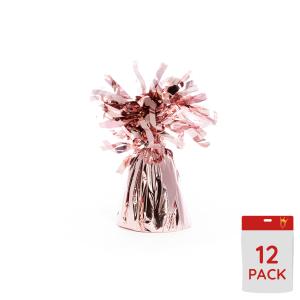 Ballongtyngder - Folie Rose Gold 170g 12-pack