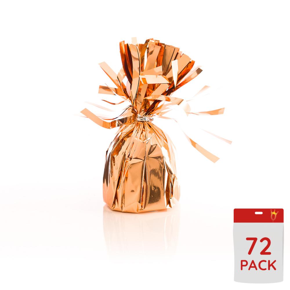 Ballongtyngder - Folie Rose Gold 170g - 72-pack