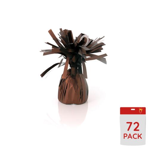 Ballongtyngder - Folie Chocolate 170g - 72-pack