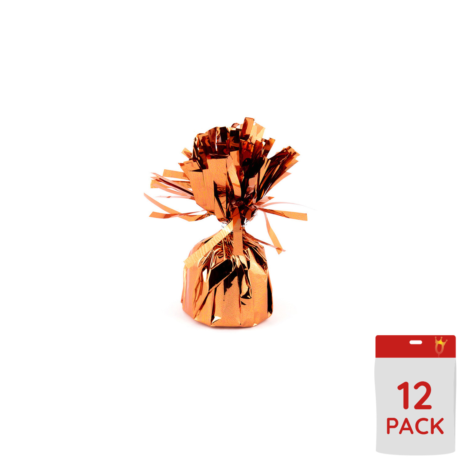 Ballongtyngder - Folie Koppar 170g 12-pack